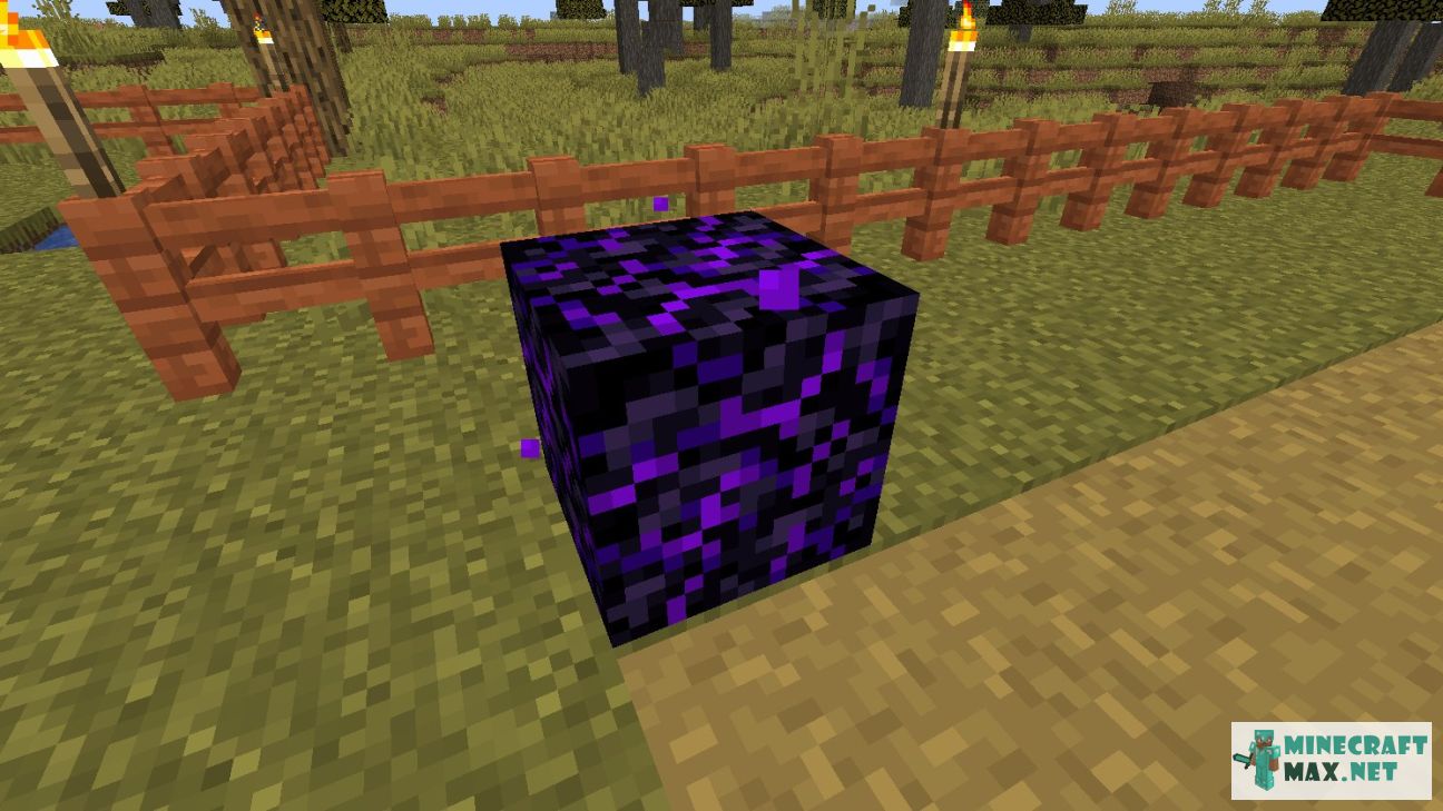 Crying Obsidian | How to craft crying obsidian in Minecraft | Minecraft ...