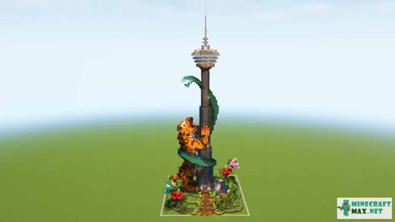 KL Tower Parkour | Download map for Minecraft: 1