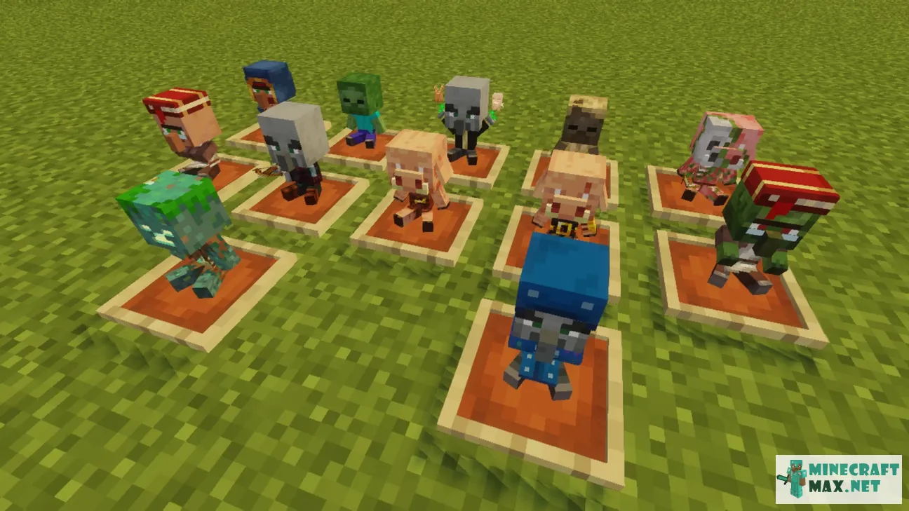 Mobs Figures | Download texture for Minecraft: 1