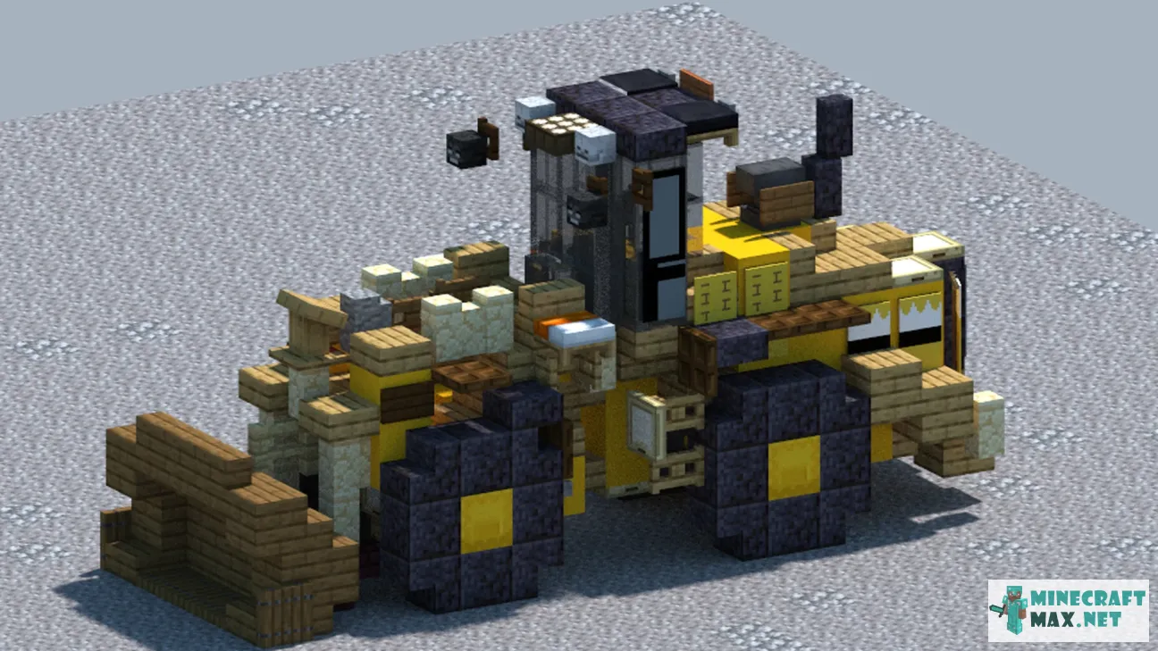Case 621E, Wheel loader | Download map for Minecraft: 1