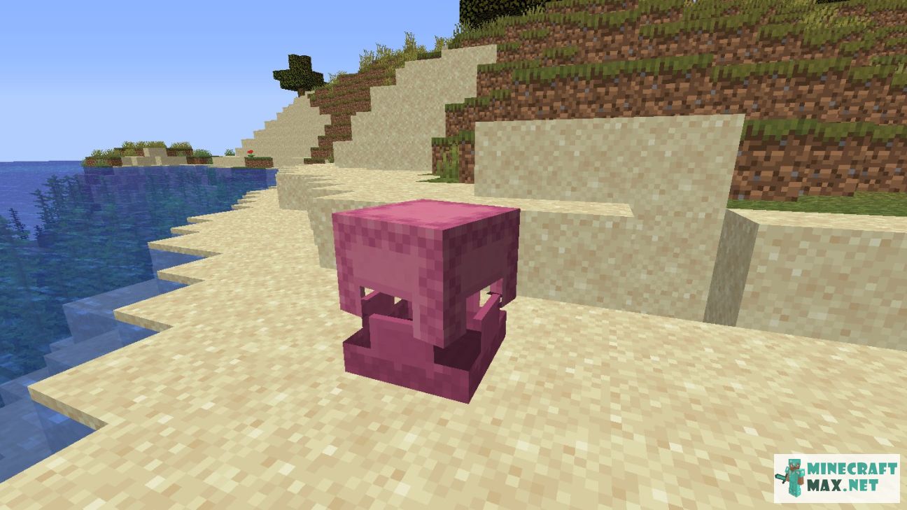 Pink Shulker Box in Minecraft | Screenshot 1