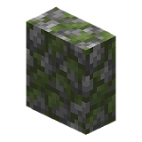 Как сделать vertical mossy cobblestone slab  в моде Зачарованные вертикальные плиты в Minecraft