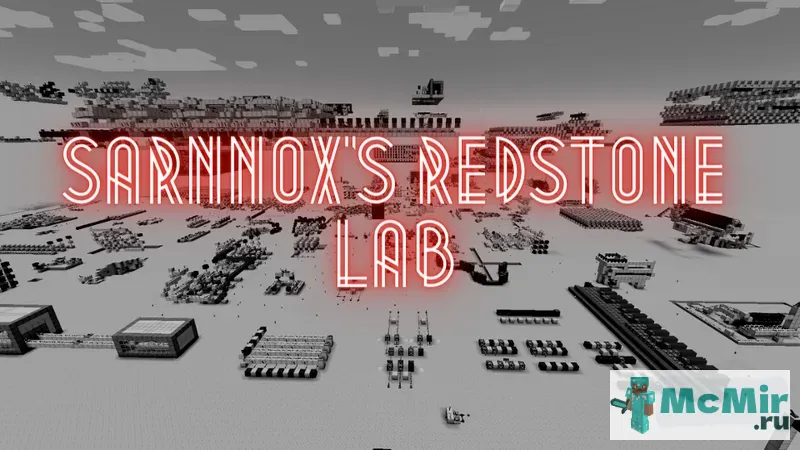 Карта Лаборатория Редстоун | Скачать карту Майнкрафт: 1
