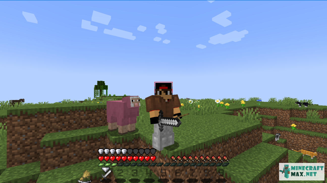 Quests Find the pink lamb for Minecraft | Screenshot 2