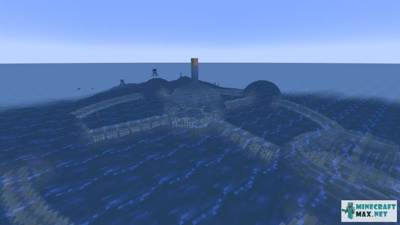 Underwater survival base | Download map for Minecraft: 1