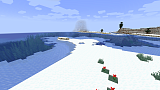 Snowy Beach in Minecraft