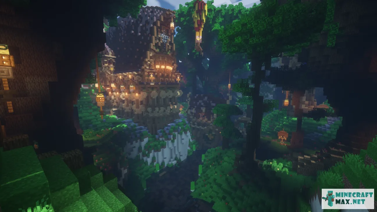 Spring Falls | Trouble in Mineville | Download map for Minecraft: 1