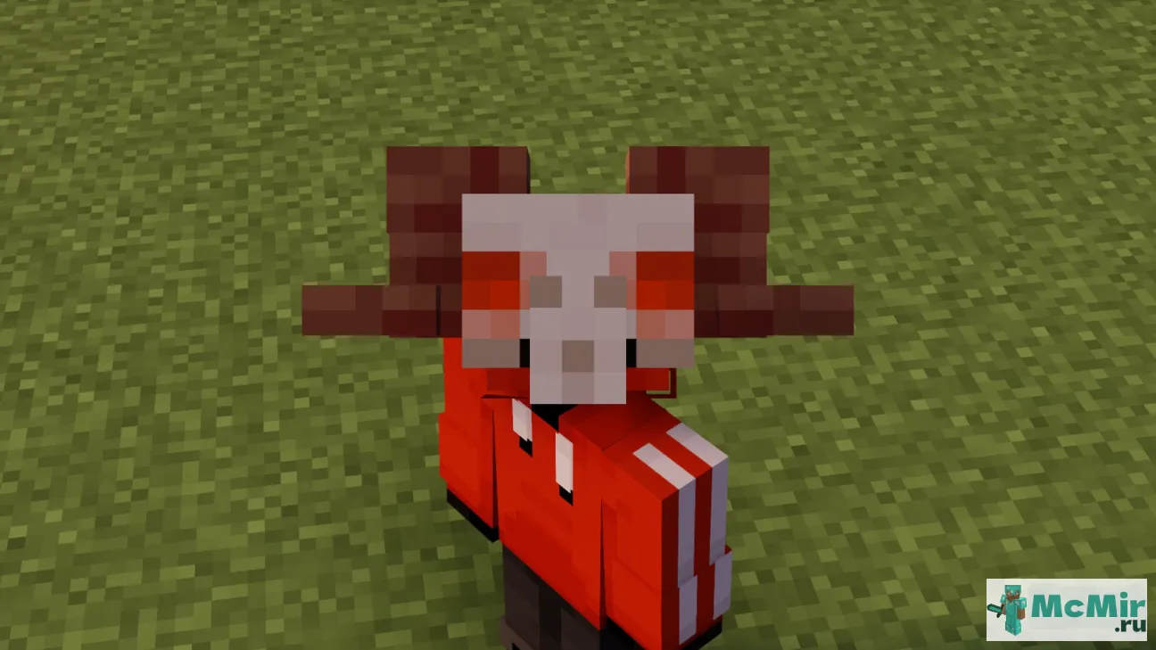 Текстура Шлем-череп козла | Скачать текстуру для Minecraft: 1