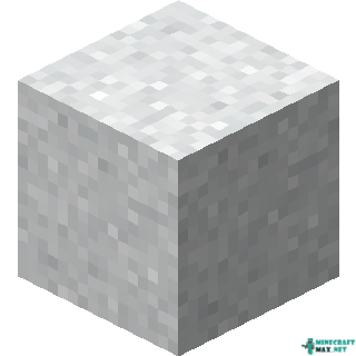 White Concrete Powder in Minecraft