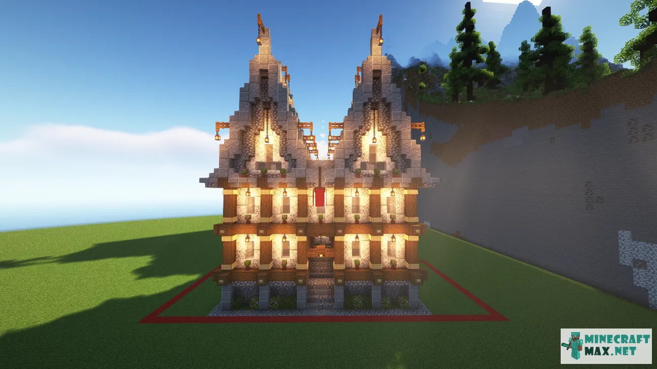 The Wiggin House | Download map for Minecraft: 1