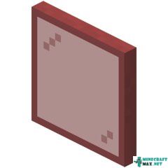 Red Stained Glass Pane in Minecraft