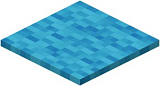 Как сделать голубой ковёр в Minecraft