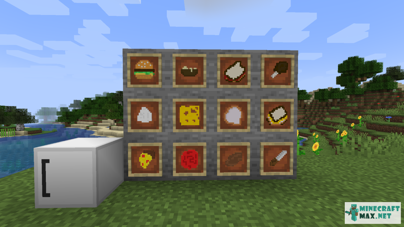 FoodExtras | Lejupielādējiet modifikāciju Minecraft: 1