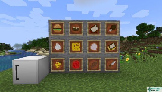 FoodExtras | Lejupielādējiet modifikāciju Minecraft: 1