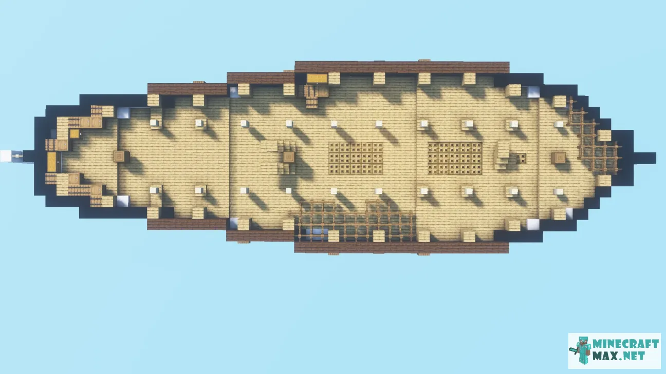 minecraft battleship blueprints