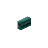 Warped Button in Minecraft