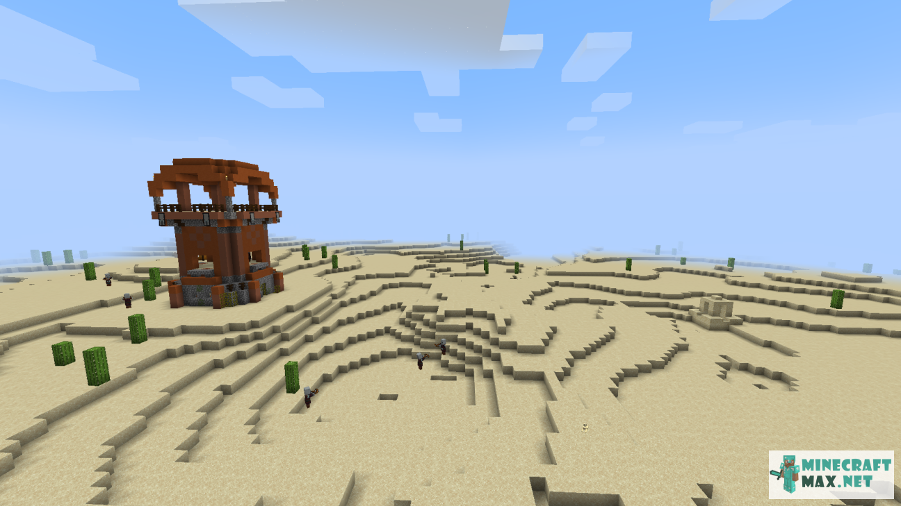 Only desert | Download map for Minecraft: 1