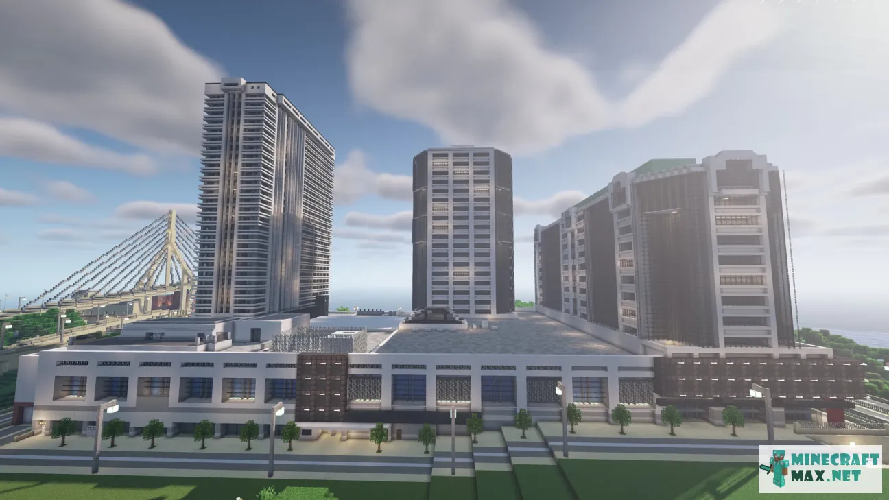 Montréal Place Alexis Nihon Shopping center | Download map for Minecraft: 1