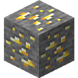 Gold Ore in Minecraft