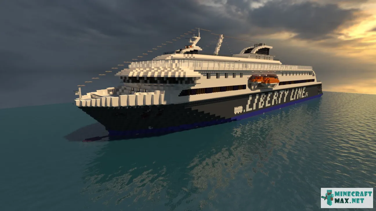 CUSTOM FERRY | Download map for Minecraft: 1