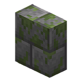Как сделать vertical mossy stone brick slab  в моде Зачарованные вертикальные плиты в Minecraft