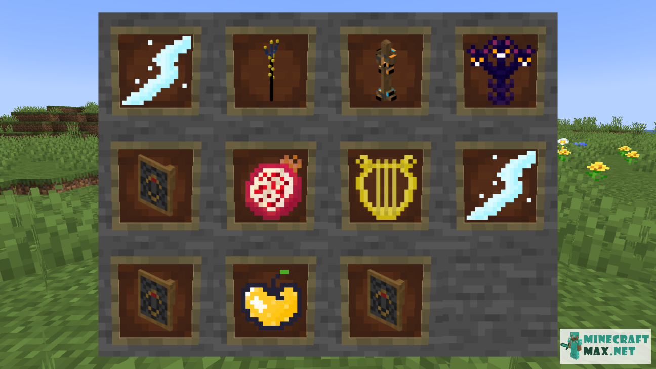Olympic Gods' Attributes | Download mod for Minecraft: 1