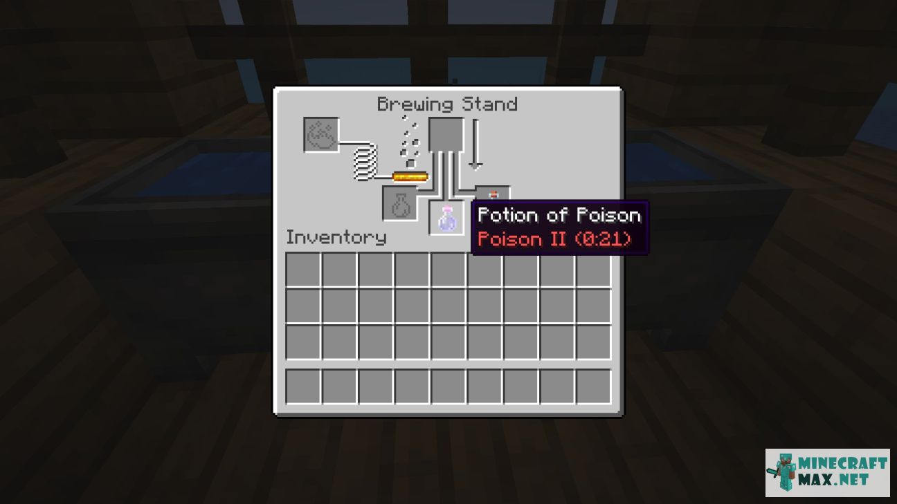 Potion of Poison II in Minecraft | Screenshot 1