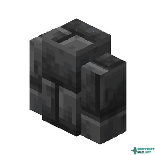 Deepslate Brick Wall in Minecraft