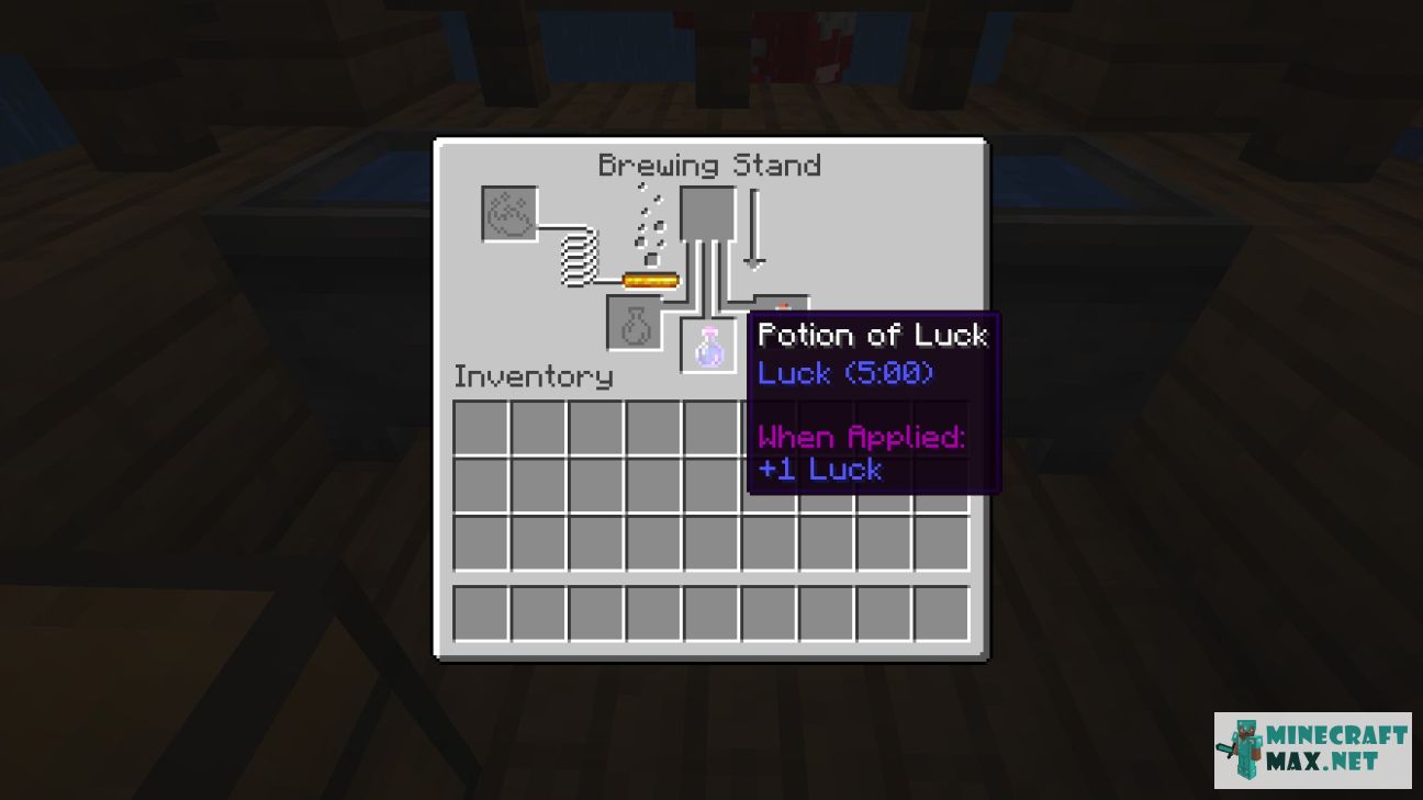 potion of luck minecraft