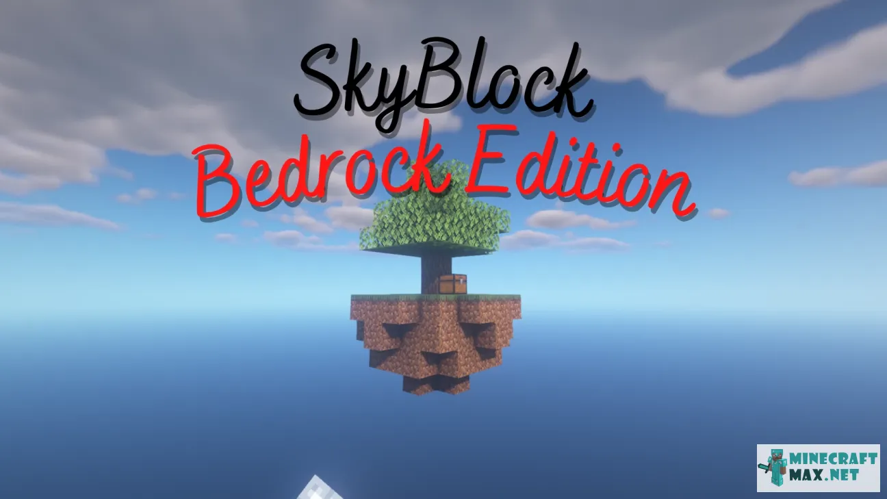 Skyblock Bedrock edition | Download map for Minecraft: 1