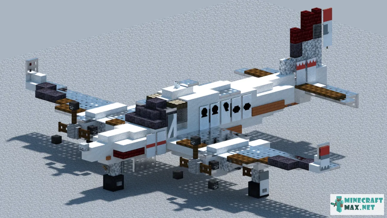 Ceassna 414A, Twin engine aircraft | Download map for Minecraft: 1