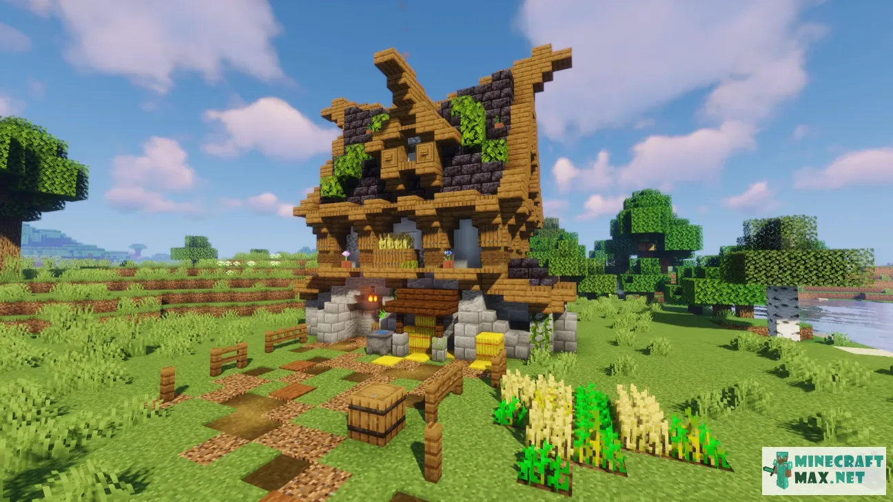 Medieval House (Tutorial) | Download map for Minecraft: 1