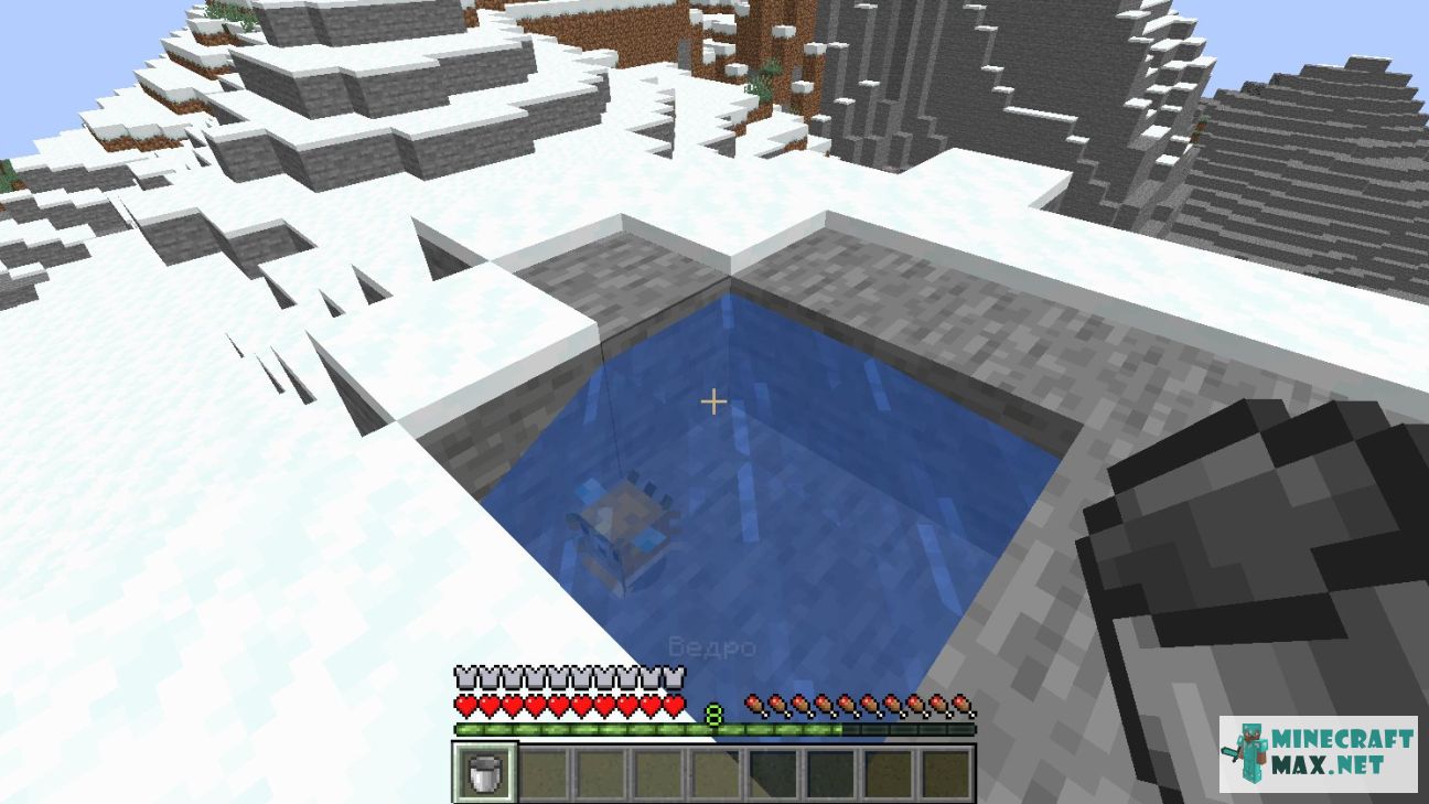 Bucket of Pufferfish in Minecraft | Screenshot 2