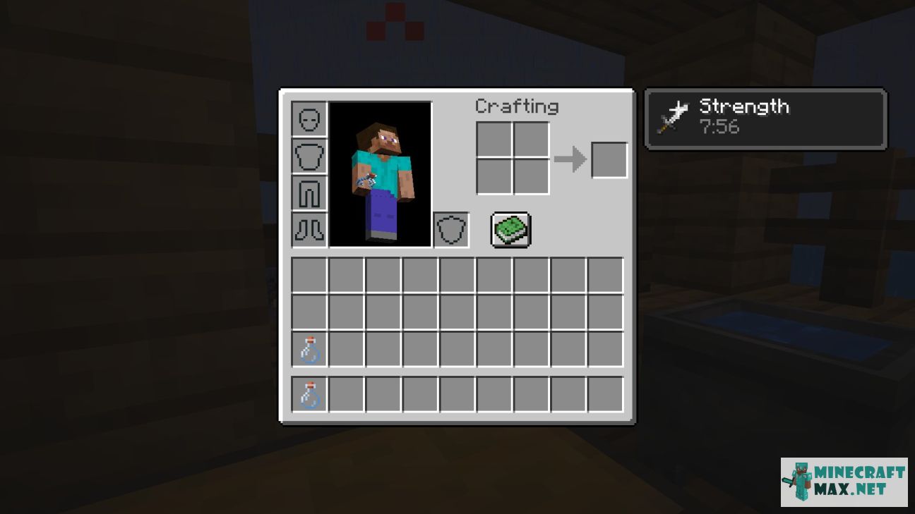 Potion of Strength + in Minecraft | Screenshot 2