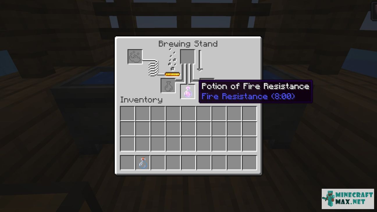 Potion of Fire Resistance + in Minecraft | Screenshot 1