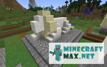 Quests Build a Sphinx statue for Minecraft | Screenshot 1
