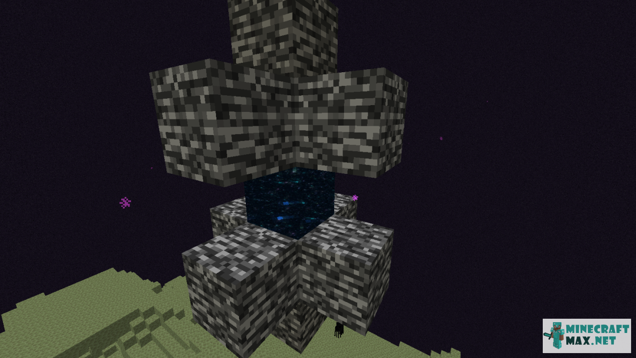Black gem in Minecraft | Screenshot 1640