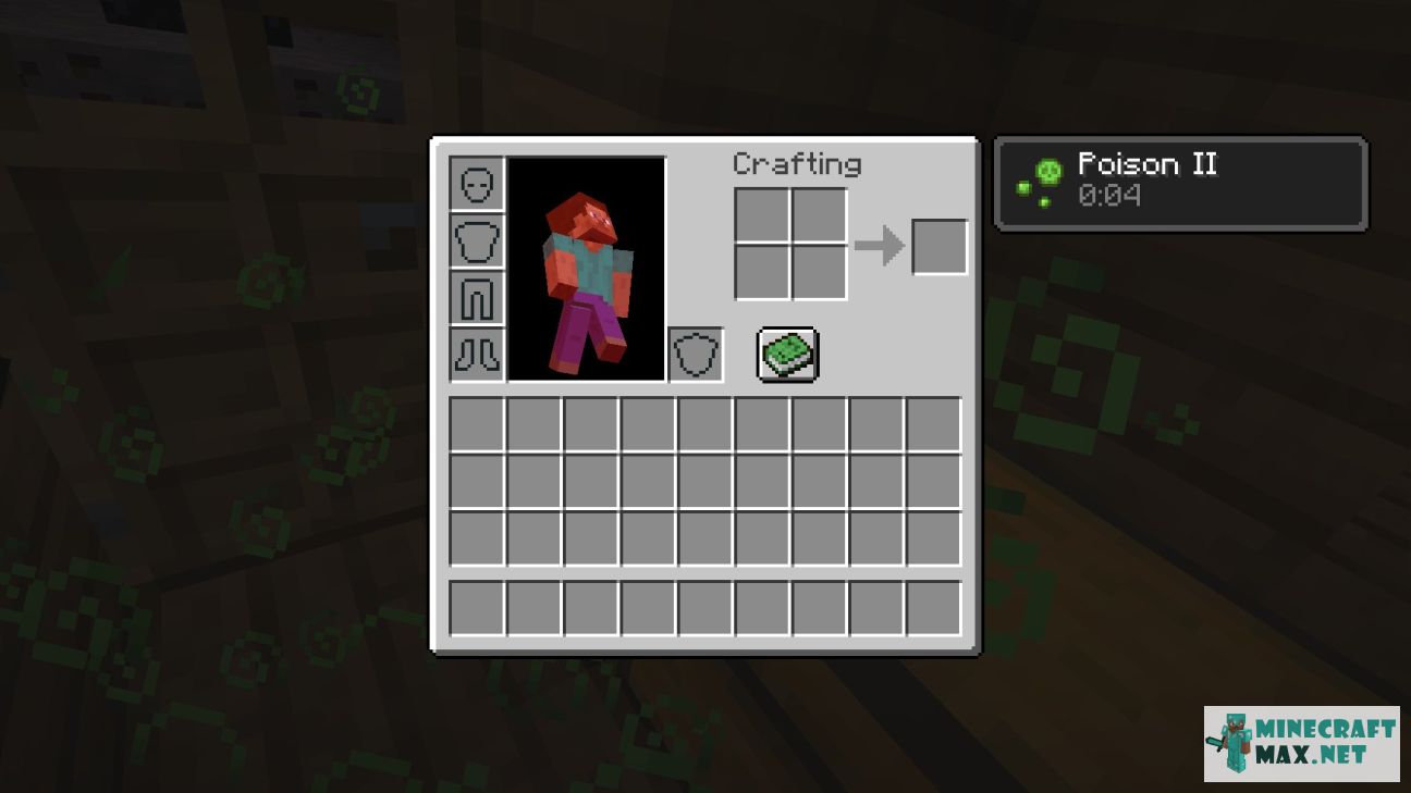 Lingering Potion of Poison II in Minecraft | Screenshot 3