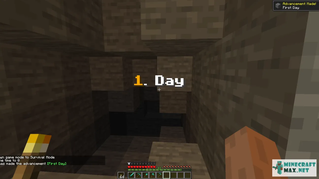 Day Counter | Download mod for Minecraft: 1