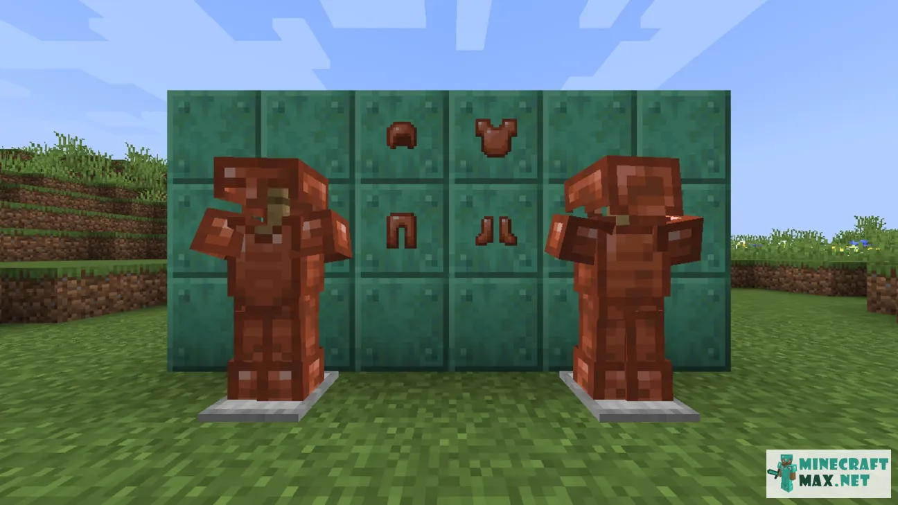 XXVI's Copper Armor | Download texture for Minecraft: 1