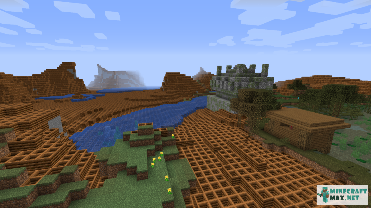 Portals and villages | Download mod for Minecraft: 1