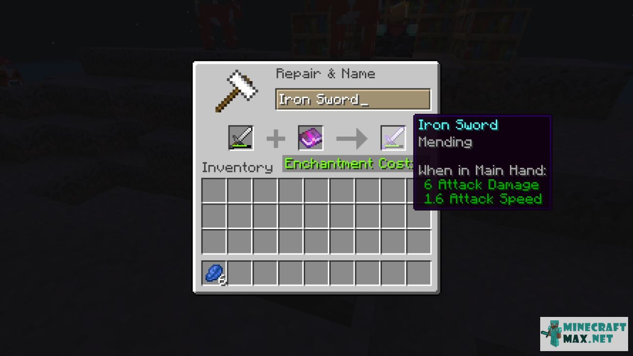 Mending in Minecraft | Screenshot 1