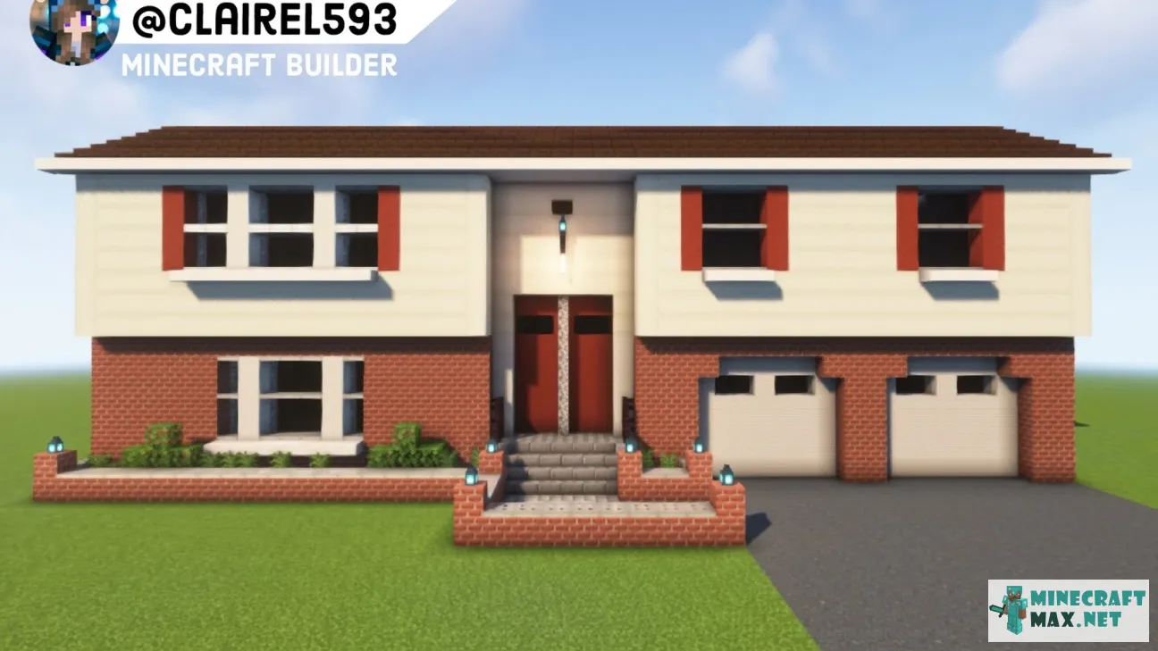 Split Level House | Download map for Minecraft: 1