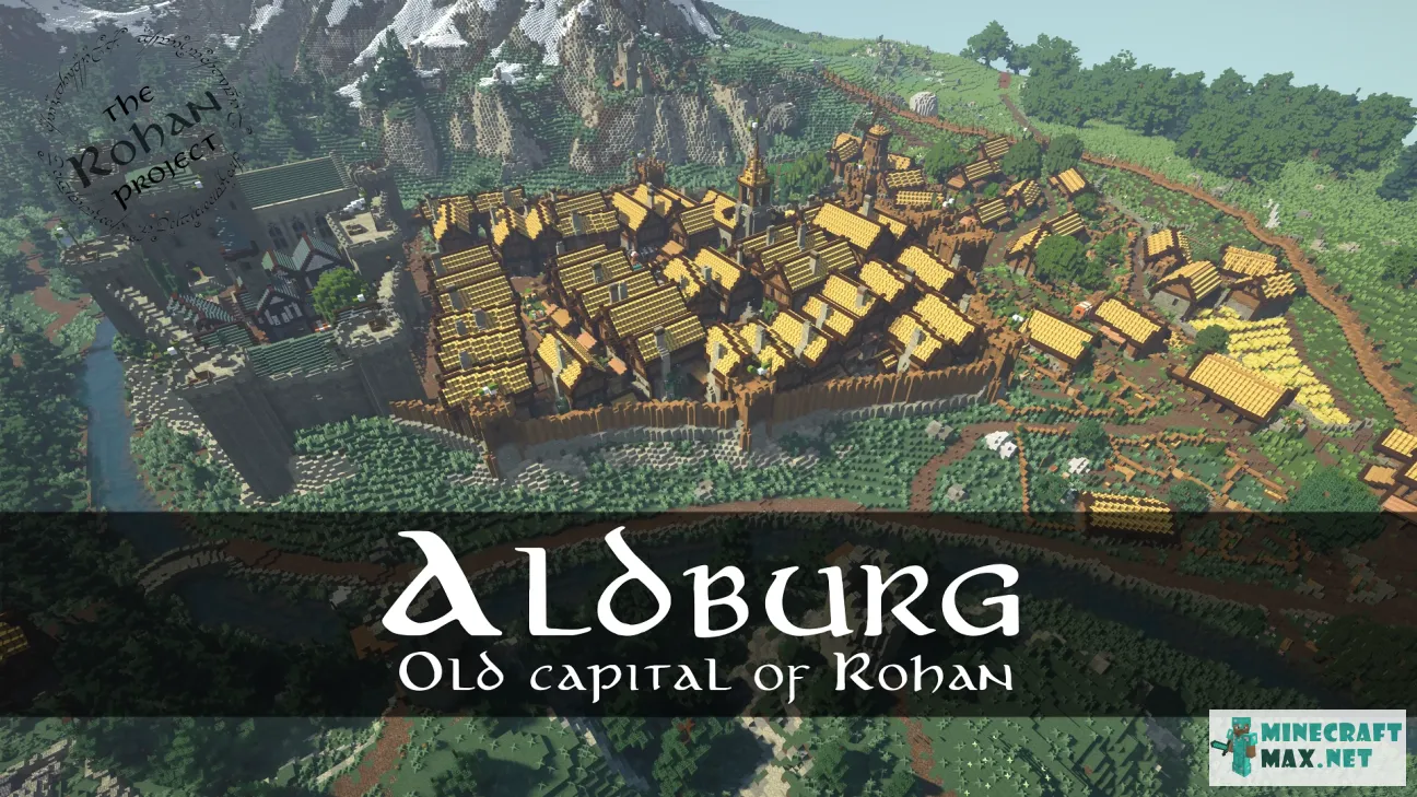 Aldburg | Ancient Capital | Rohan Project | Download map for Minecraft: 1