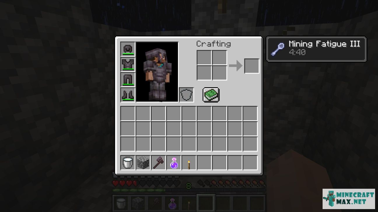 Mining Fatigue in Minecraft | Screenshot 1