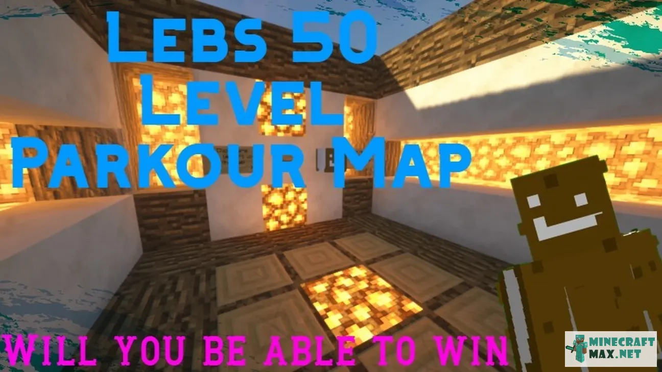 Lebs 50 Level Biome Parkour | Download map for Minecraft: 1