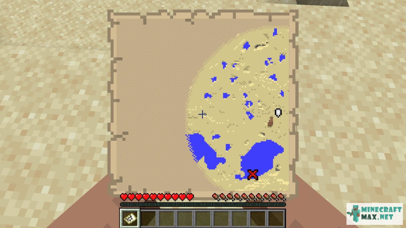 Buried Treasure Map in Minecraft | Screenshot 7