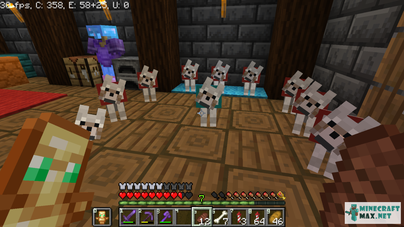 Quests Tame a pack of 10 or more wolves for Minecraft | Screenshot 3