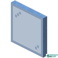 Light Blue Stained Glass Pane in Minecraft
