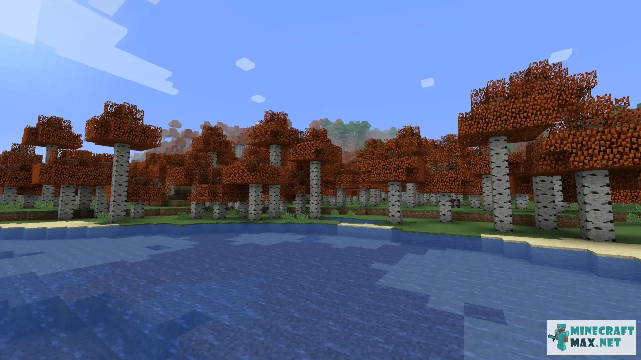 Classic Autumn Birch | Download texture for Minecraft: 1